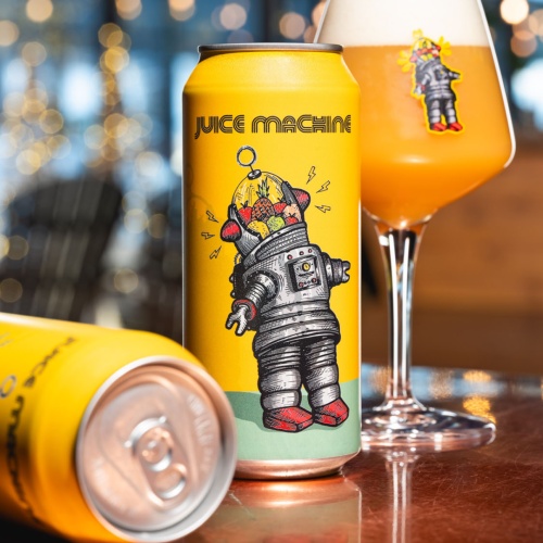 Tree House Brewery: 4 cans of Juice Machine. Brewed fresh and cold on 2/11/26.