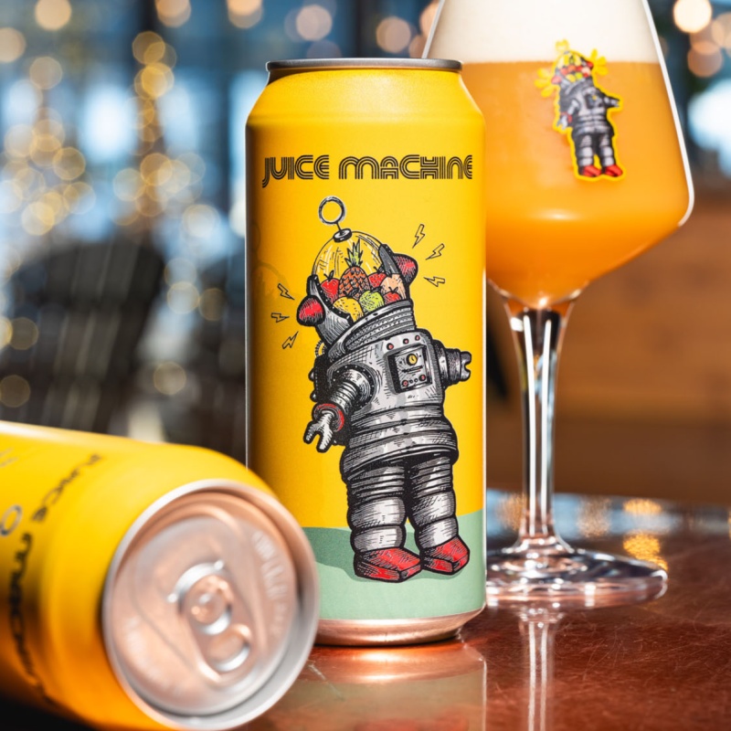 Tree House Brewery: 4 cans of Juice Machine. Brewed fresh and cold on 2/11/26.