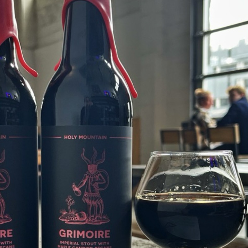 Grimoire by Holy Mountain - maple glazed pecan barrel aged stout