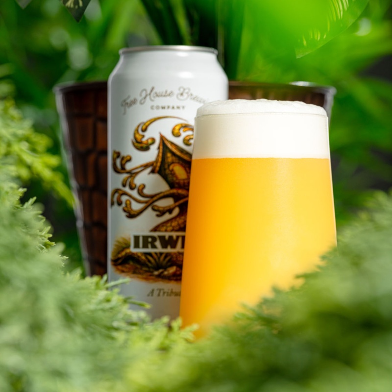 Tree House Brewery: 4 cans of Irwin. Brewed fresh and cold on 2/14/26.