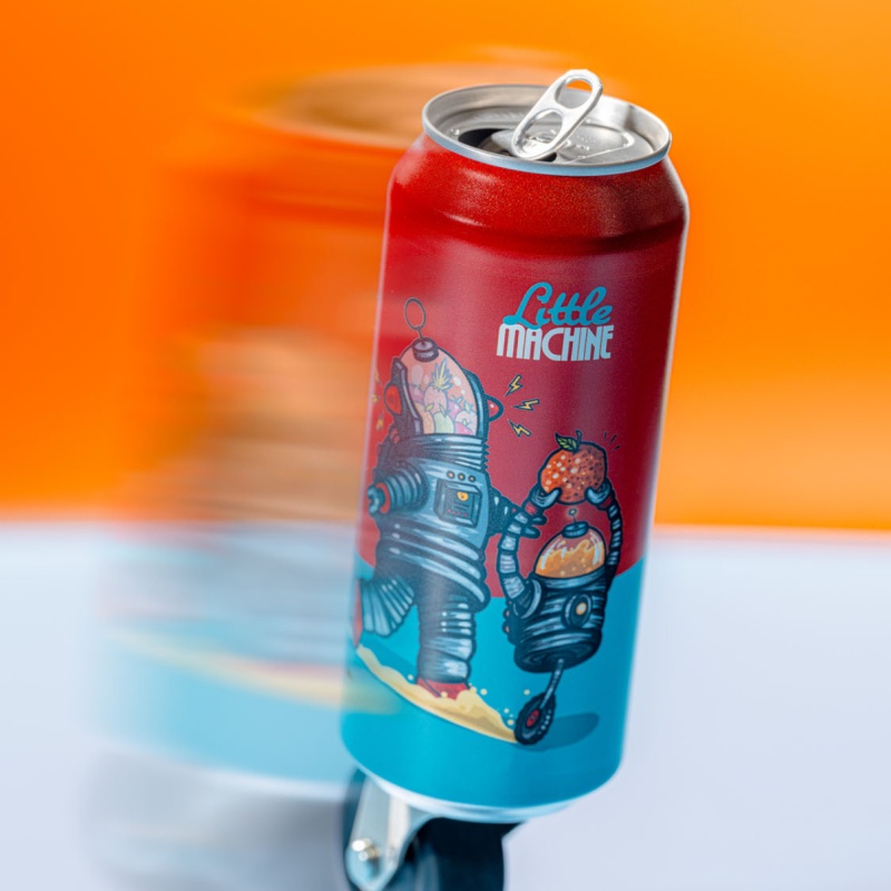 Tree House Brewing: 4 cans of Little Machine. Brewed fresh and cold on 2/18/26.