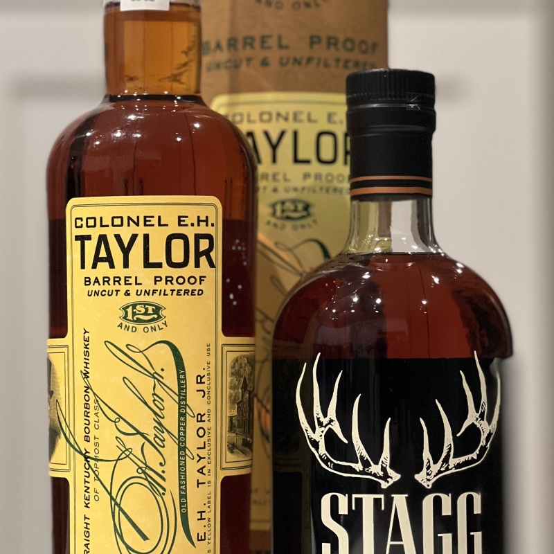 EH Taylor Barrel Proof(B14)& Stagg 25B