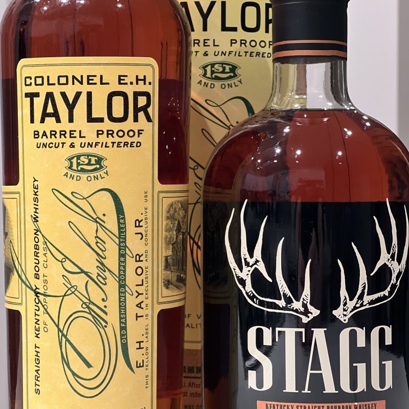 EH Taylor Barrel Proof(B14)& Stagg 25B