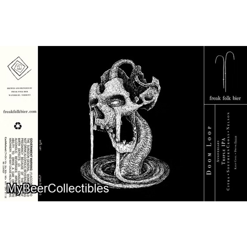 Freak Folk Bier: Freak Case. 24 can case offering of assorted IPA/DIPA’s. Brewed fresh and cold on 2/25/26.