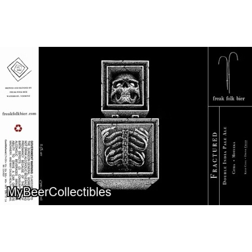 Freak Folk Bier: 4 cans of Fractured. Brewed fresh and cold on 2/25/26.