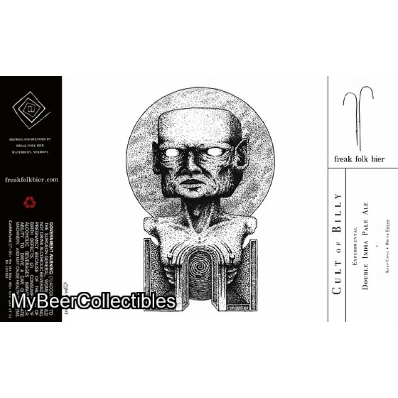 Freak Folk Bier: 4 cans of Cult of Billy: The Birthday Boy. fresh and cold on 2/25/26.