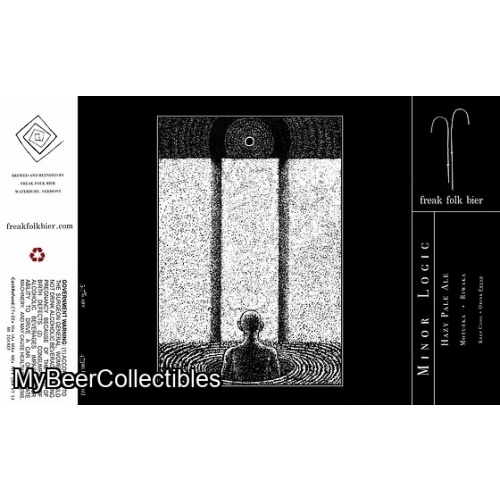 Freak Folk Bier: 4 cans of Minor Logic. Brewed fresh and cold on 2/25/26.