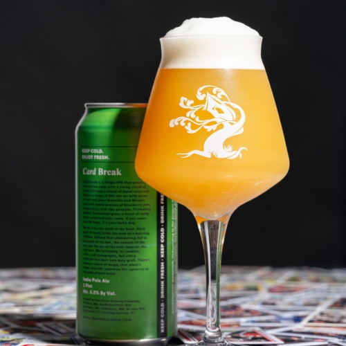 Tree House Brewery: 4 cans of Card Break. Brewed fresh and cold on 2/26/26.