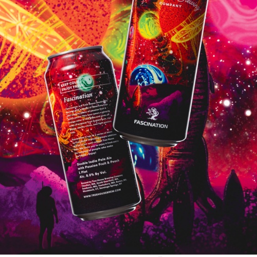 Tree House Brewery: 4 cans of Fascination. Brewed fresh and cold on 2/26/26.