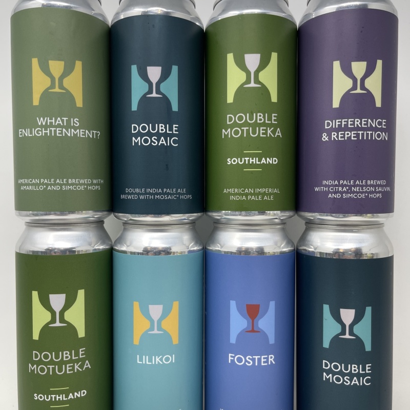 Hill Farmstead Brewery - Monthly IPA Mix 8-Pack - Edward Double Citra Galaxy Motueka Mosaic Ephraim Harlan & More