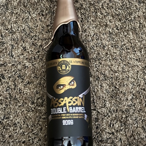 Double Barrel Assassin Aged (Vintage 2026) Toppling Goliath Brewing TGB DB