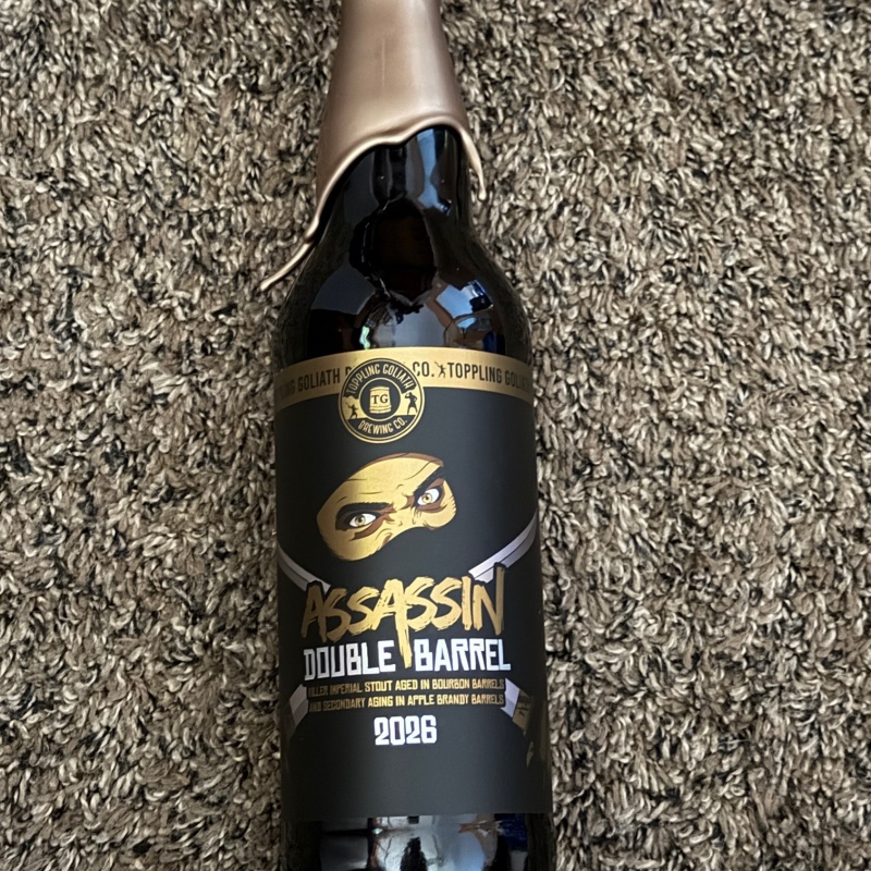 Double Barrel Assassin Aged (Vintage 2026) Toppling Goliath Brewing TGB DB