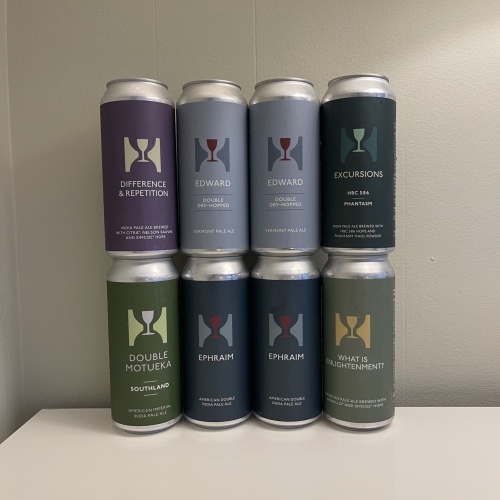 Hill Farmstead Brewery - Monthly IPA Mix 8-Pack - Edward Double Citra Galaxy Motueka Mosaic Ephraim Harlan & More