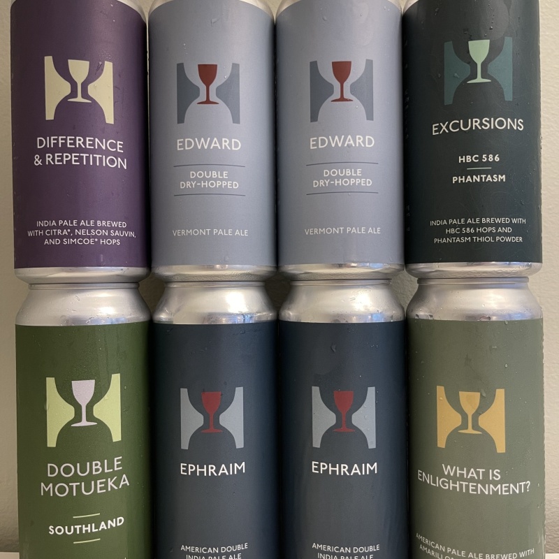 Hill Farmstead Brewery - Monthly IPA Mix 8-Pack - Edward Double Manilita Citra Galaxy Motueka Mosaic Ephraim Harlan & More
