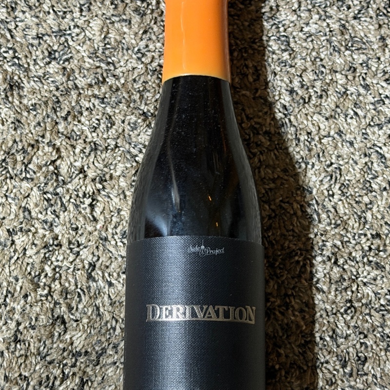 Side Project Derivation Blend 17 Vanilla - Blend of Willett Bourbon and VSOP Cognac barrel aged O.W.K