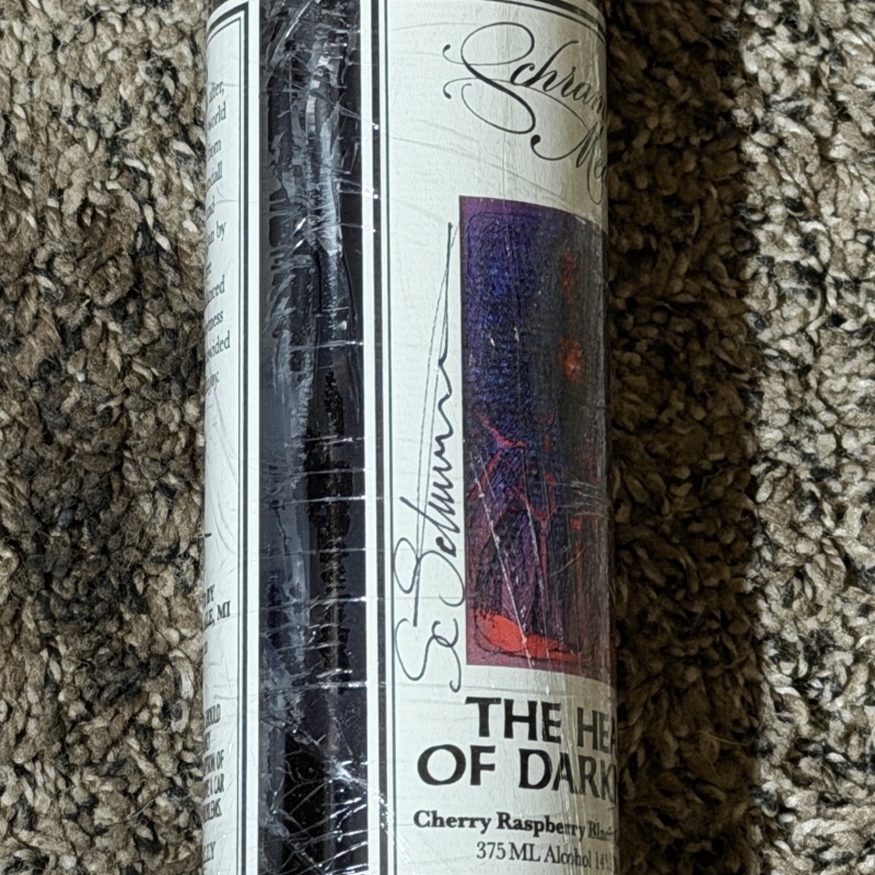 RARE - Only 50 bottles - Schramms The Heart of Darkness (Batch RH23) HOD