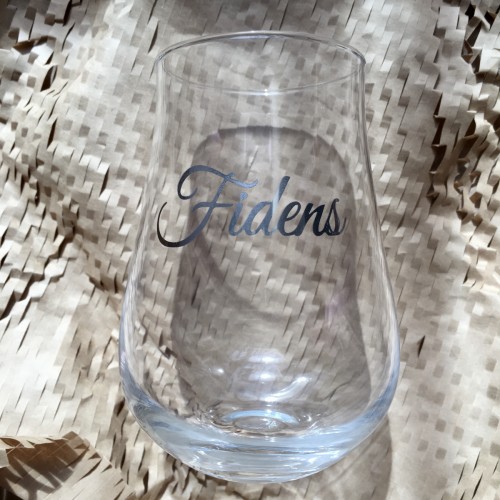 Fidens Platinum Logo Lawrence Glassware