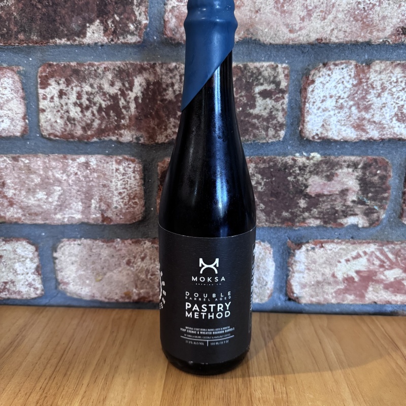 Moksa Double Barrel Aged Pastry Method