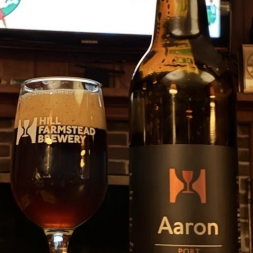 Hill Farmstead: 2 of Aaron: Port. Barleywine-style Ale Aged in Port Barrels. Free Shipping!
