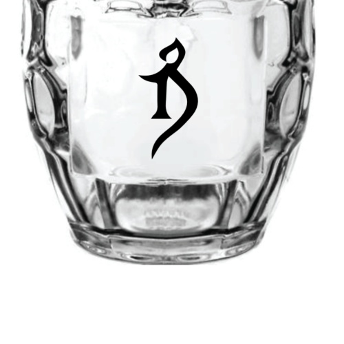 Alchemist Brewery: Turbinger Glass Mug. 16.9 OZ. Only sold at the brewery. Thick Heavy Glass