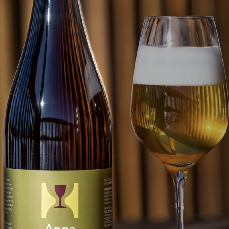 Hill Farmstead: 3 Bottles of 750ml Anna.  Aged in Wine Barrels. Free Shipping!