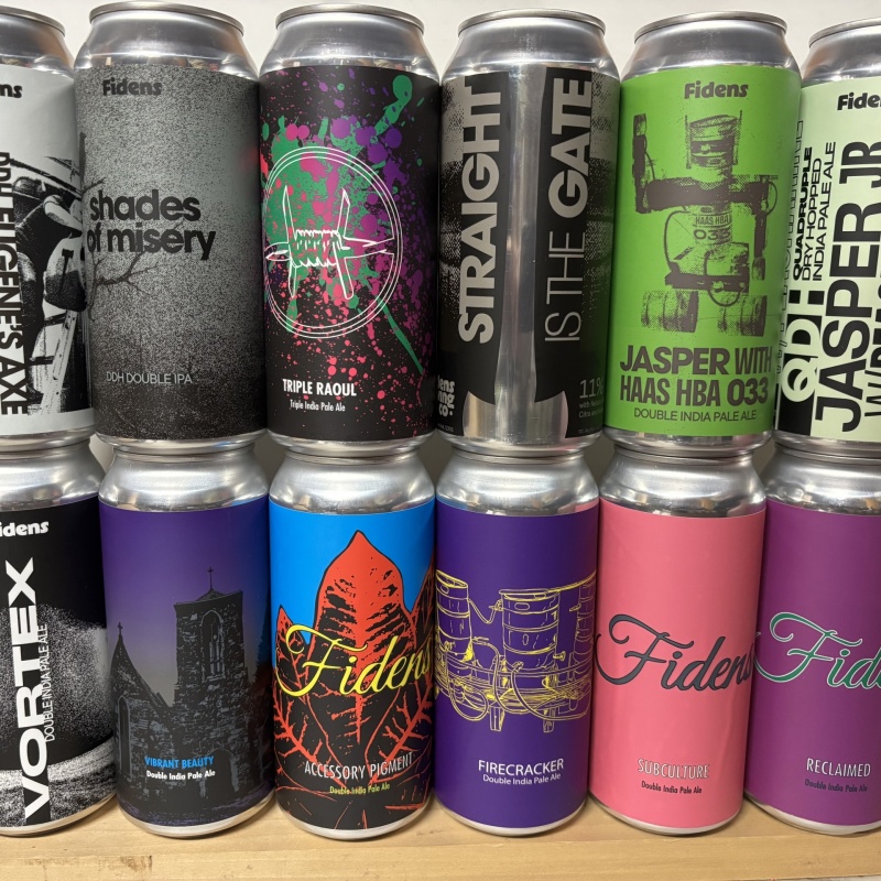 Fidens 12 pack with several triples