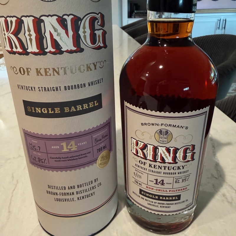 King of Kentucky 2026 Single Barrel 14 Year