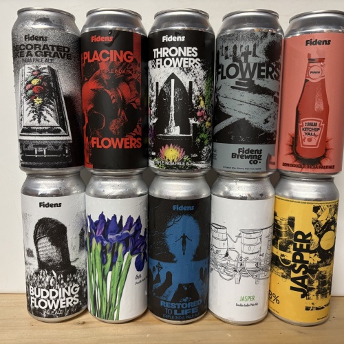 Fidens Troon anniversary beers
