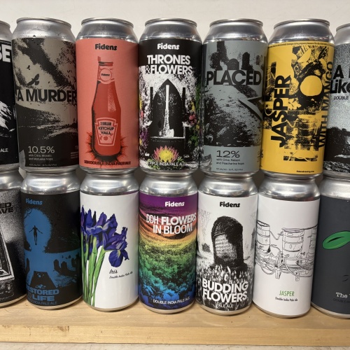 Fidens Troon anniversary beers