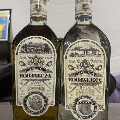 Fortaleza Anejo and Blanco (2 bottle lot)