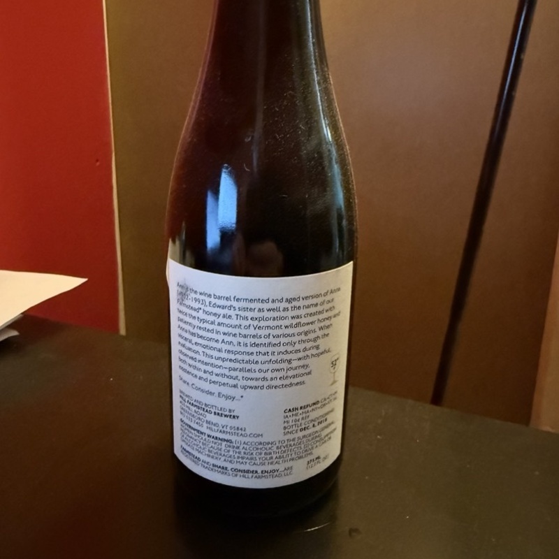 Hill Farmstead - Ann Double Honey