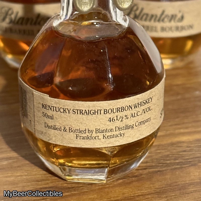 3x Blanton’s Mini 50ml