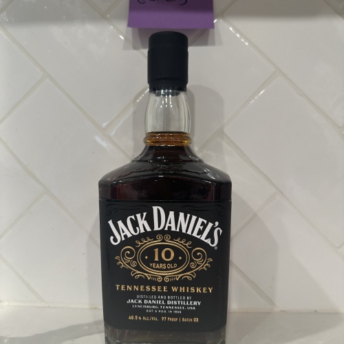 Jack Daniel 10 Years batch #3