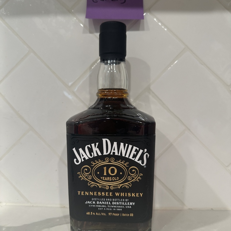 Jack Daniel 10 Years batch #3