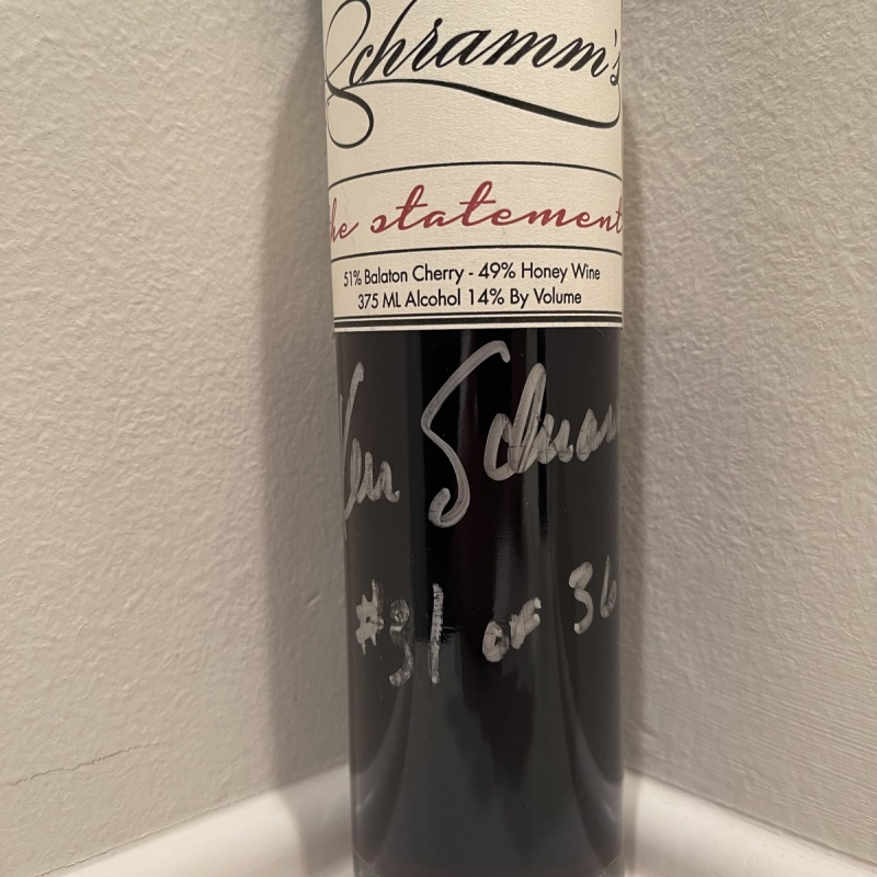 Schramm's The Statement Reserve Batch 1 2013