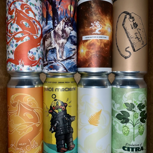 Tree House 8pk Yellow Fern, C151, Focus On The Light, Curiosity 8, Milky King Julius, Juice Machine, Evolution Of Citra