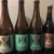 4 vintage bottles - cellared Hill Farmstead