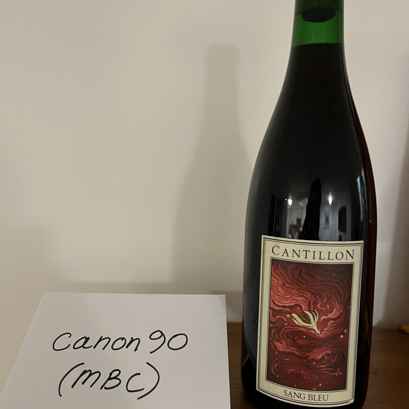 2022 Cantillon Sang Bleu (CANADA SHIPPING ONLY)