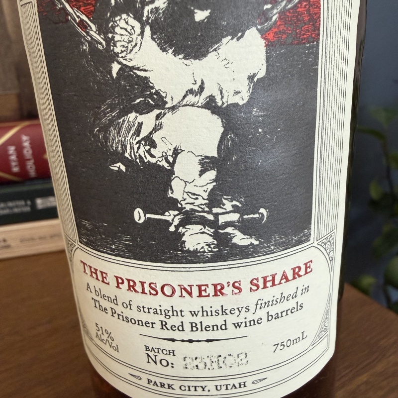 High West The Prisoner’s Share