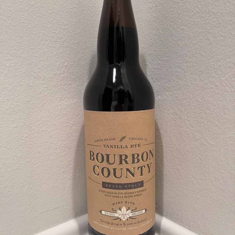 Goose Island Bourbon County Brand Stout Vanilla Rye 2014