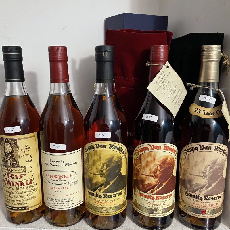 Pappy Van Winkle set