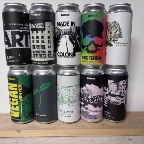 Fidens anniversary beers