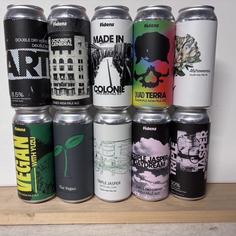 Fidens anniversary beers