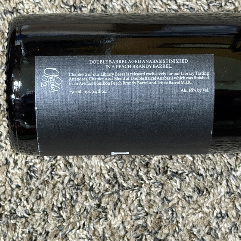 Side Project LIBRARY CHAPTER 2 Triple Barrel MJK & Double Barrel Aged Imperial Stout Blend 2 Two