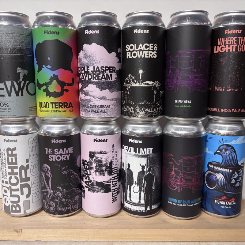 Fidens a few anniversary beers plus