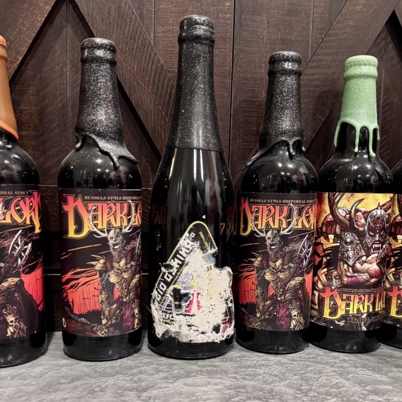 Three Floyds FFF Vintage Dark Lord Lot - 9 bottles