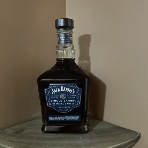 Jack Daniels toasted heritage bottle