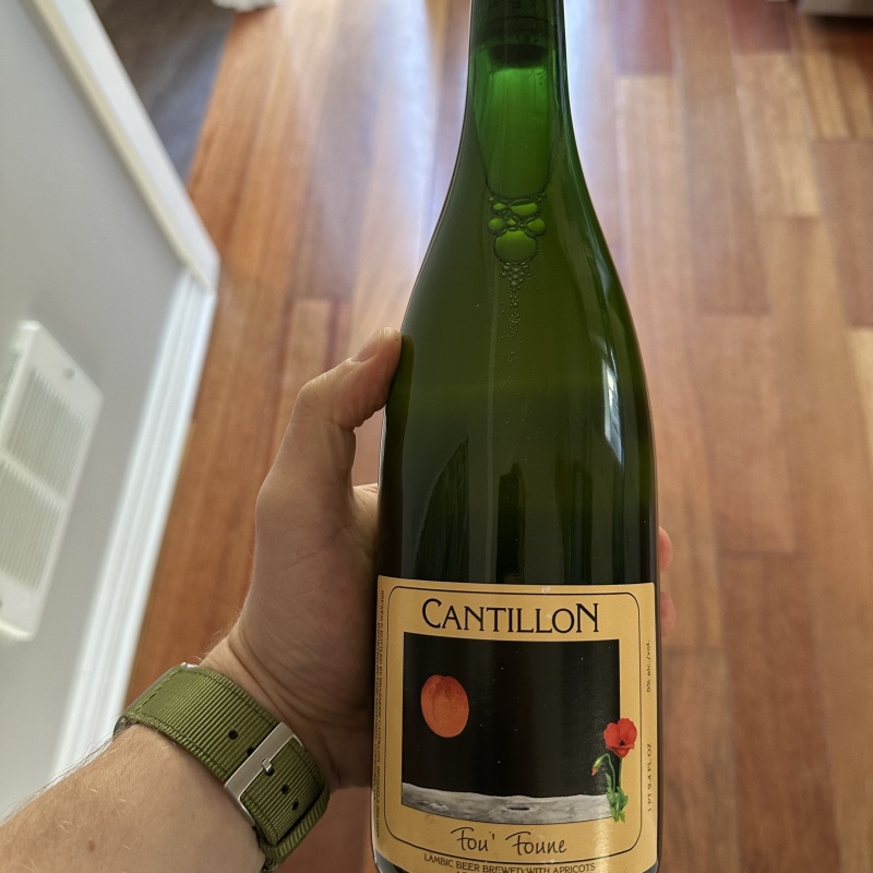 750ml Bottle of Fou Foune by Cantillon -- Bottled 2022 (UT: 4.39)