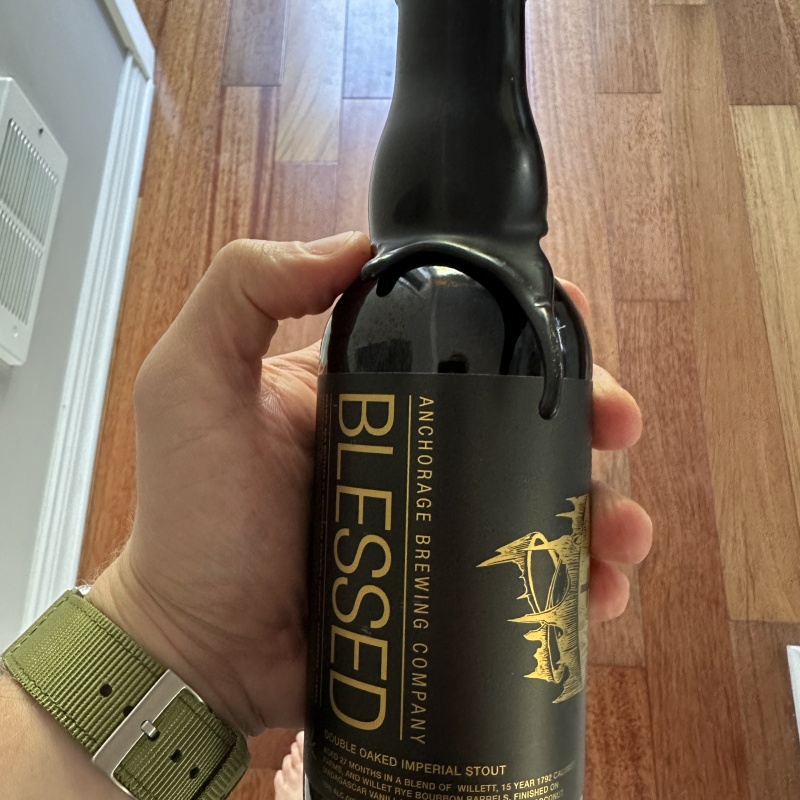 One 375ml Bottle of Blessed by Anchorage – Bottled 2024 (UT: 4.7) + One 375ml Bottle of Save Me #2 by Anchorage / Horus -- Bottled 2024 (UT: 4.45)
