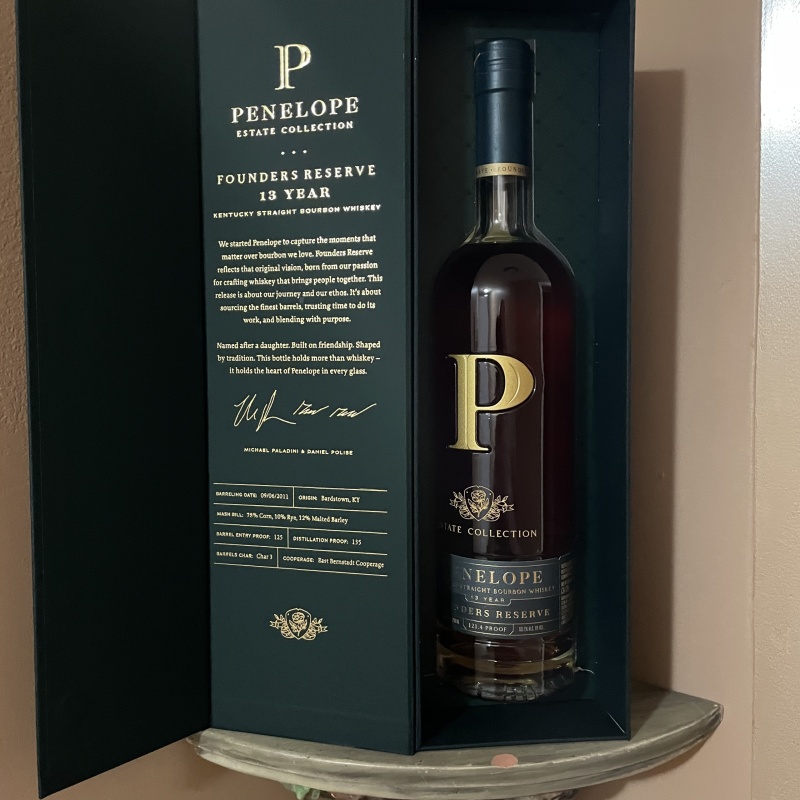 Penelope 13 year founders reserve
